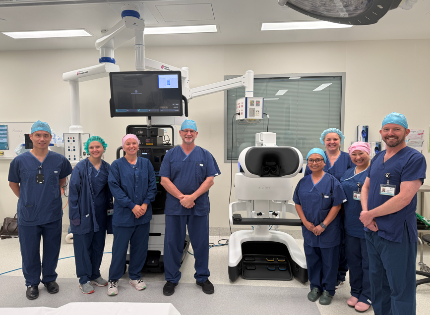 Southern Hemisphere First Robotic Surgery Completed at the San