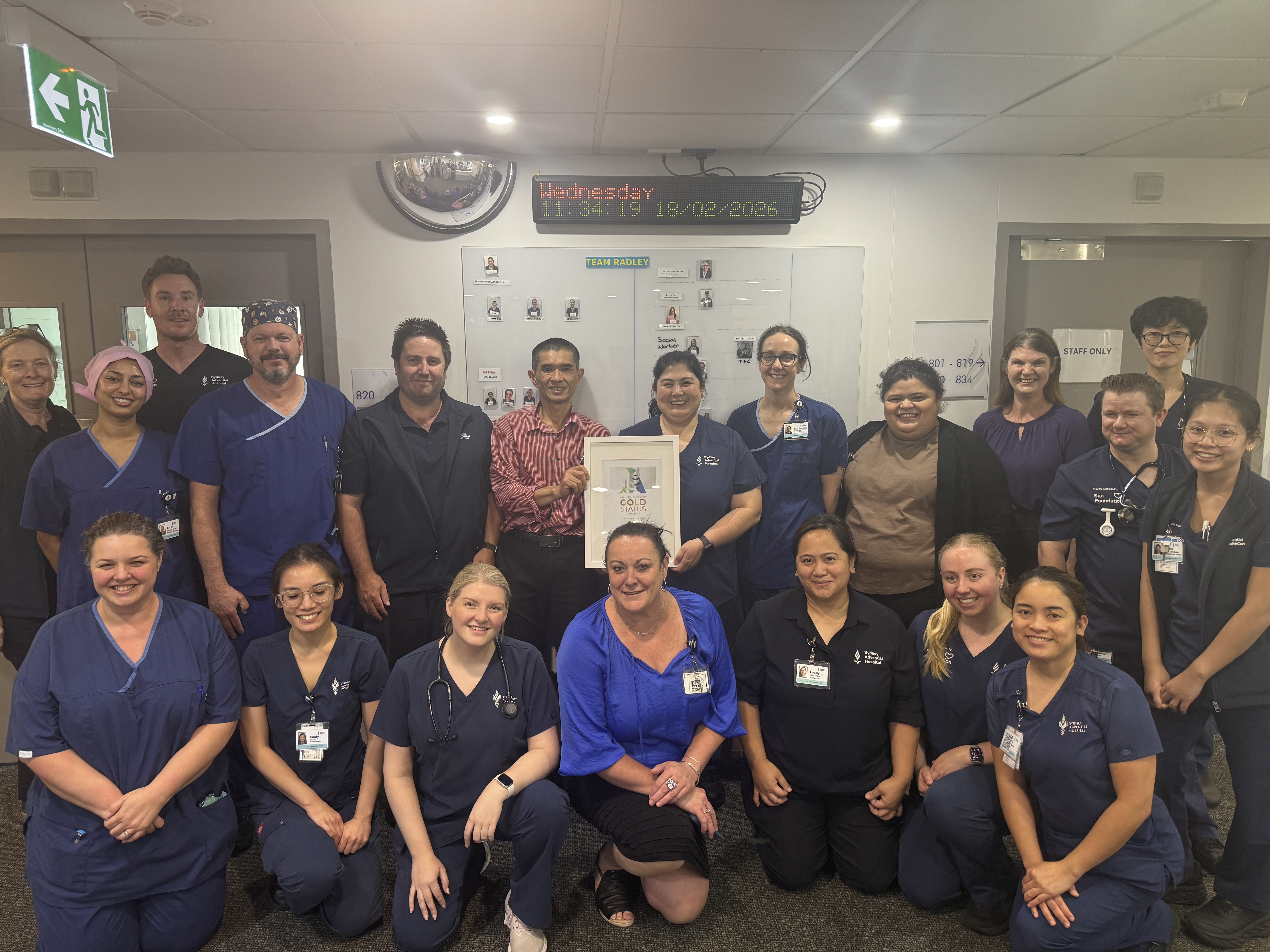 San recognised for gold standard stroke care