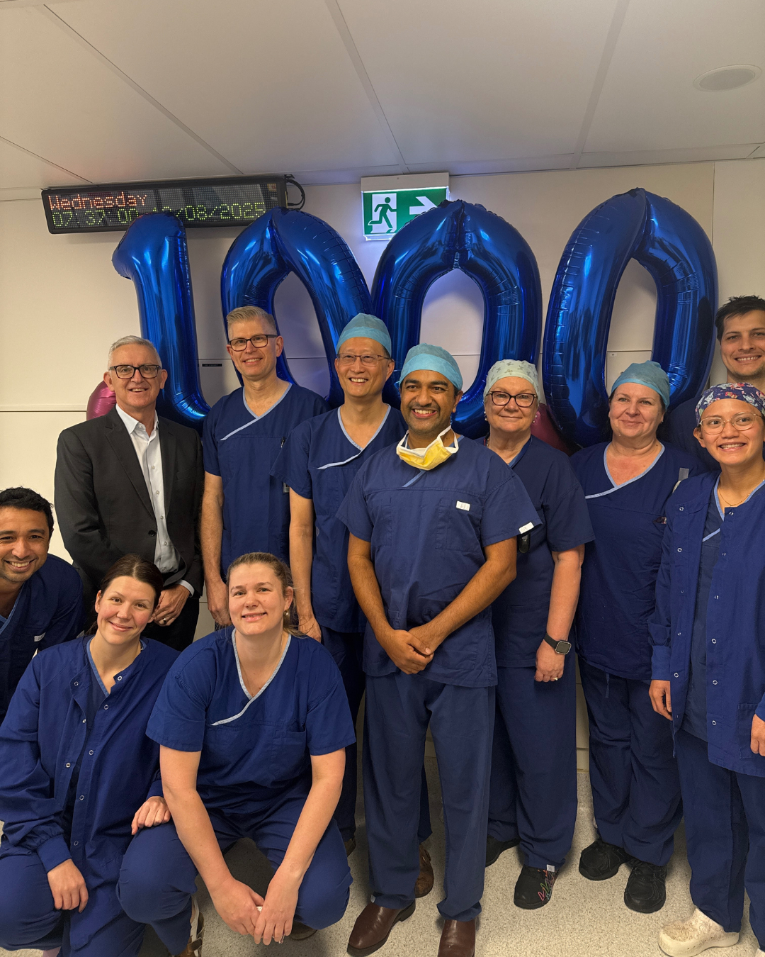 Heart-felt thanks as the San marks 1,000 TAVIs